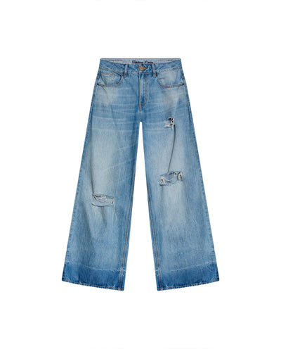 Women´s Heritage Wide Leg Jeans - Blue 63_432H454_AZU154020_4