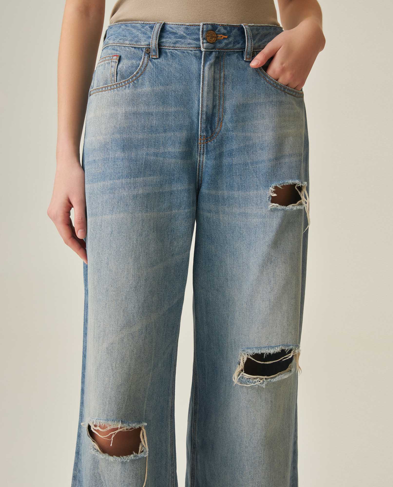 Women´s Heritage Wide Leg Jeans - Blue 63_432H454_AZU154020_5