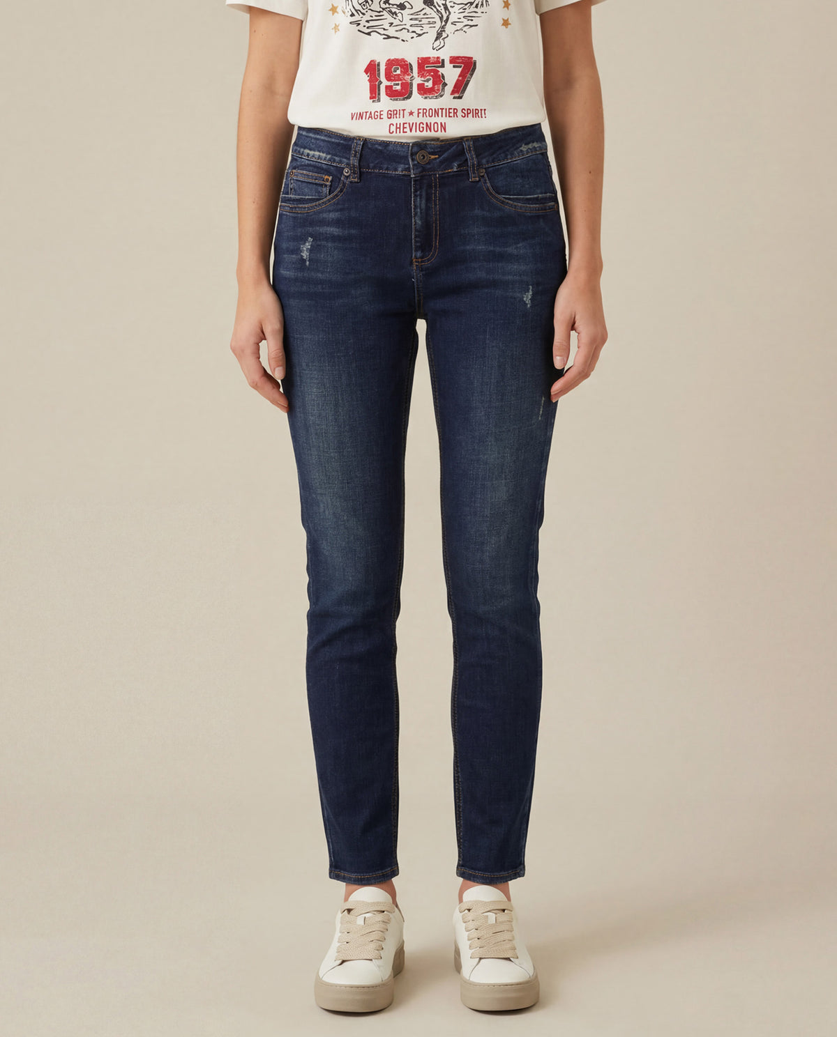 Women´s High-Rise Jeans - Blue 63_435G026_AZU194052_0