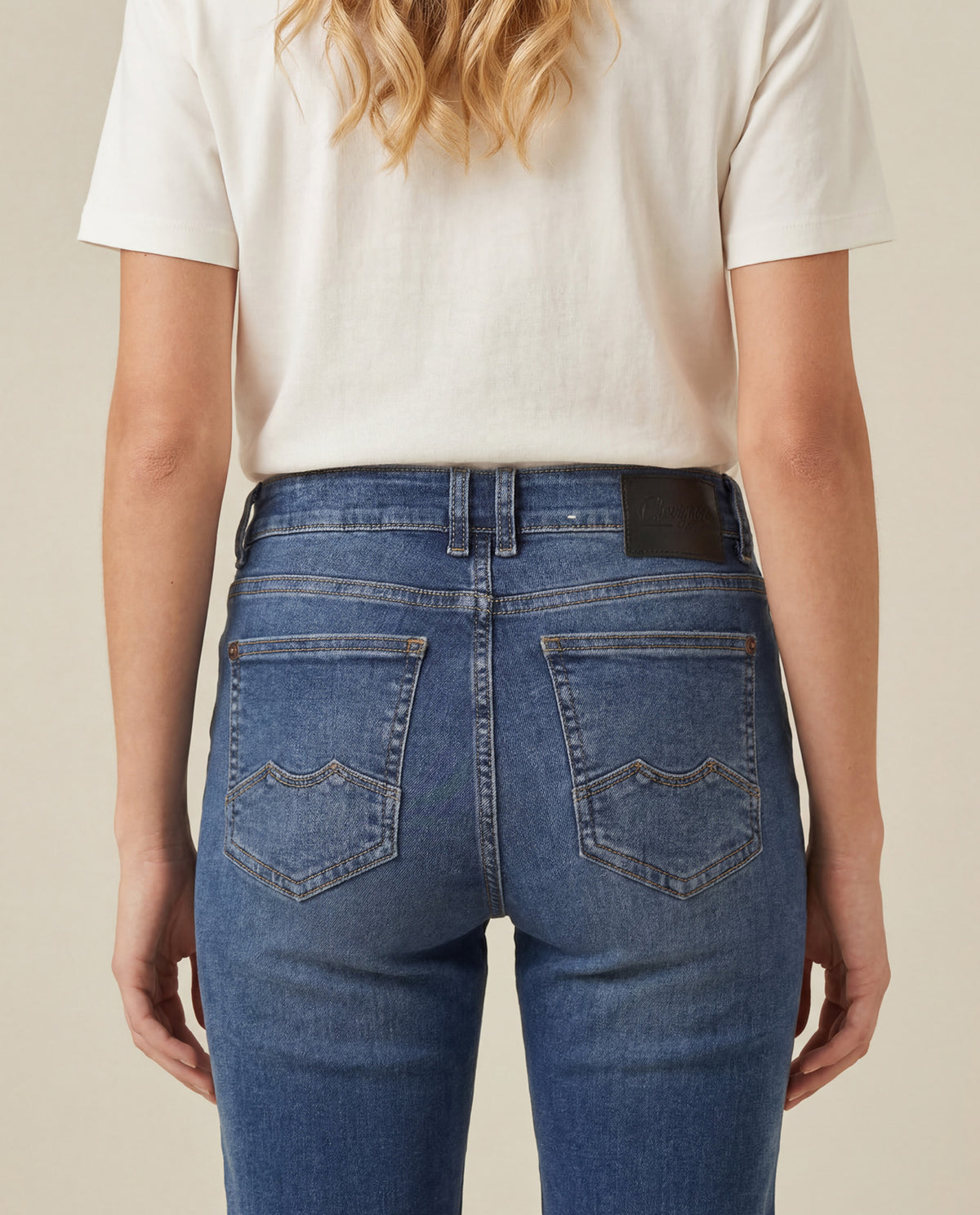 Women´s High-Rise Jeans - Blue 63_435H000_AZU194052_7
