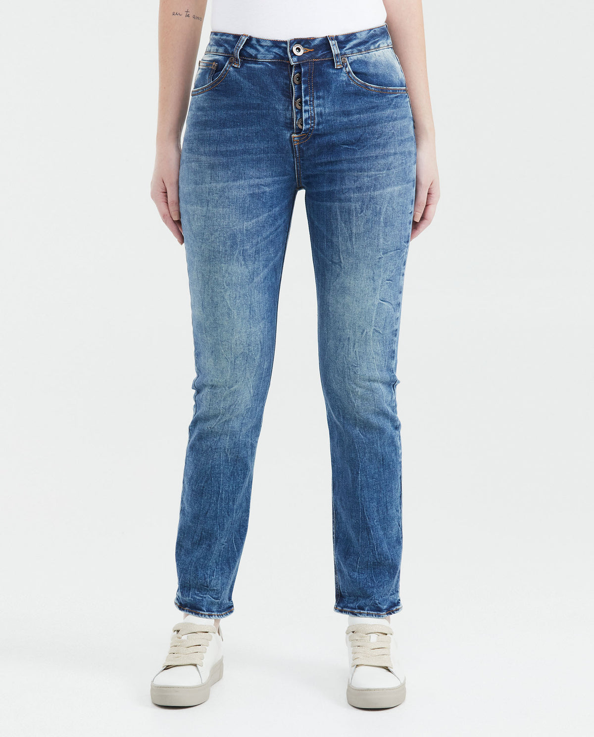 Women´s High Rise Jeans - Blue 63_439F024_AZU184140_0