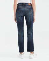 Jean Super High Rise Boot Cut Dark Blue Vintage Wash for Women - Blue 439F450 - 5