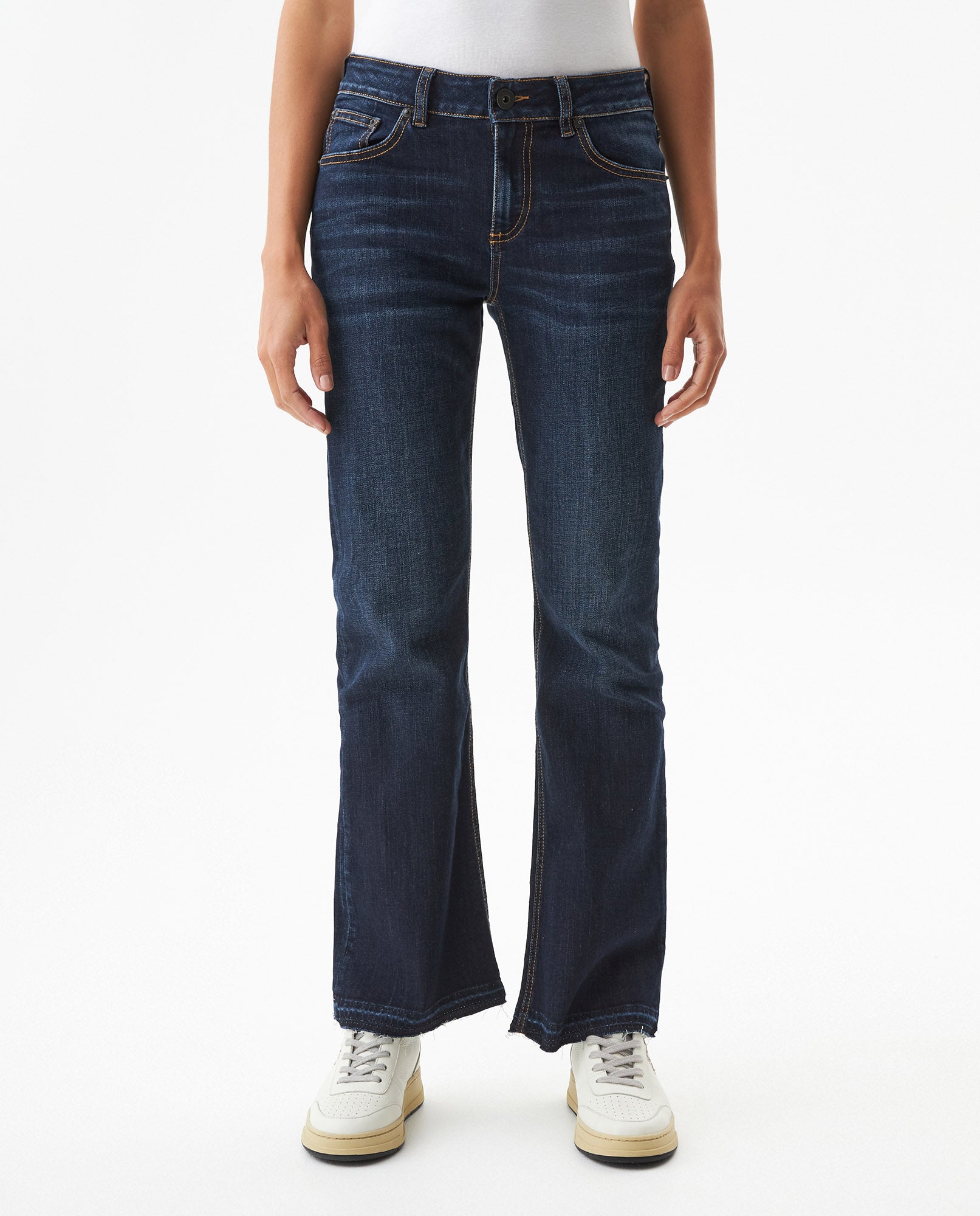 Jean Cosmo High Rise for Women - Blue 439G001 - 2