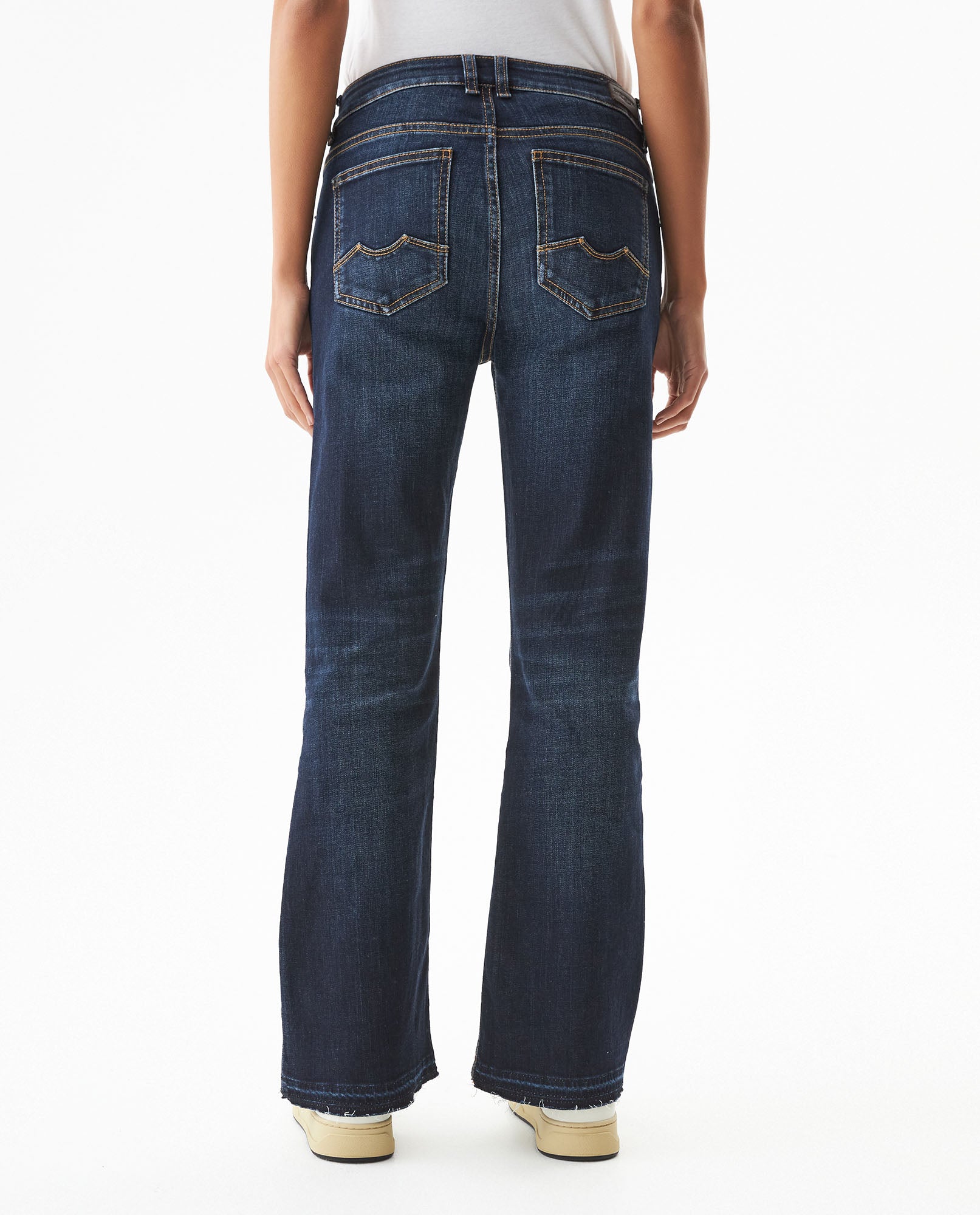 Jean Cosmo High Rise for Women - Blue 439G001 - 5