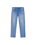 Women's Rusty Low Rise Medium Wash Jeans in Cotton Stretch Blend, Moorings 439G003 - 2