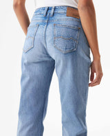 Women's Rusty Low Rise Medium Wash Jeans in Cotton Stretch Blend, Moorings 439G003 - 6