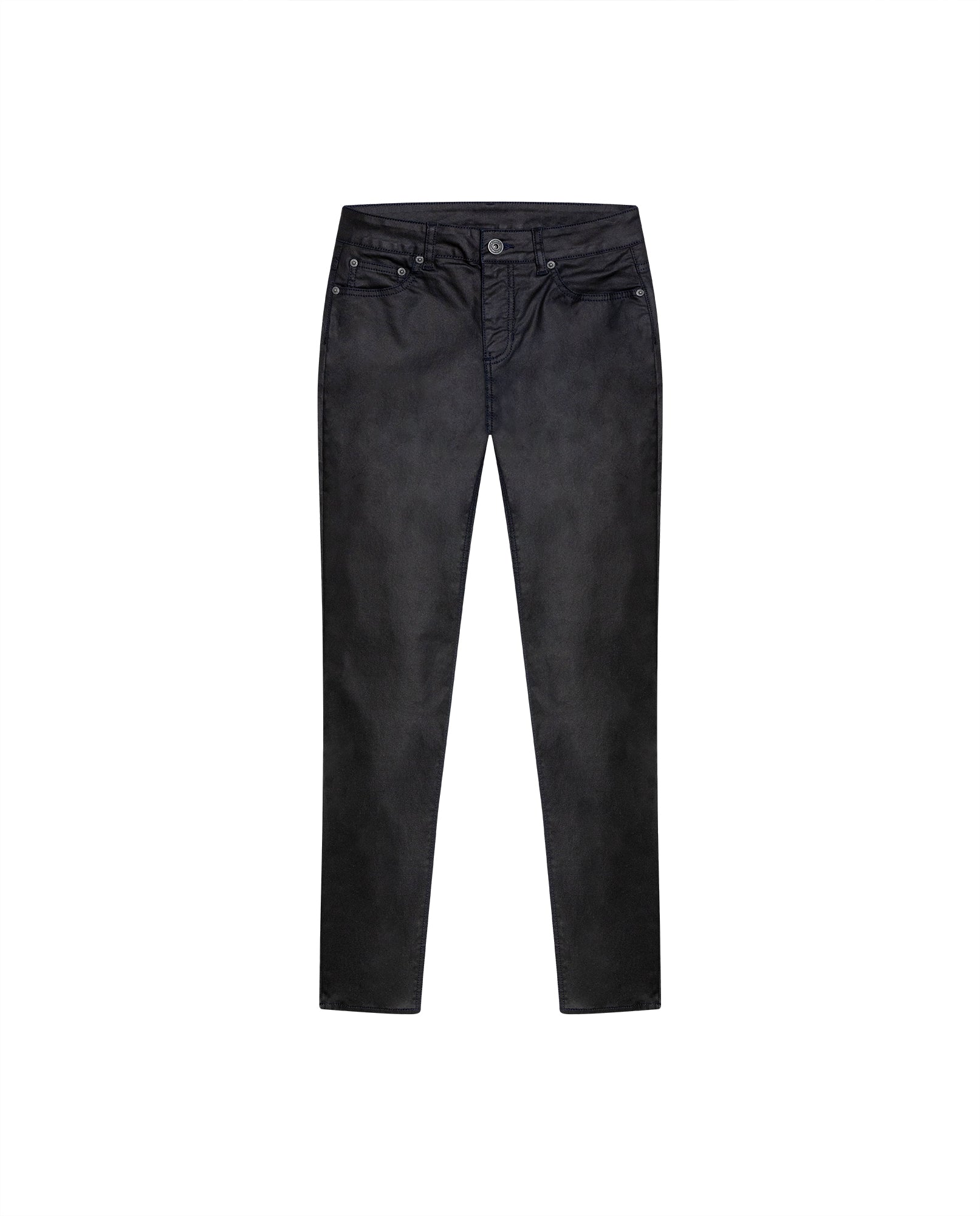 Women's Cosmo High Rise Ultra Dark Wash Jeans in Cotton-Polyester Blend, Mariner - 1