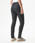 Women's Cosmo High Rise Ultra Dark Wash Jeans in Cotton-Polyester Blend, Mariner - 5