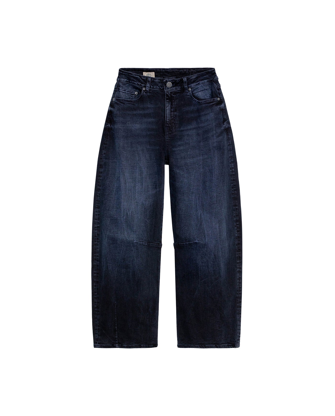 Women's Cosmo High Rise Dark Wash Jeans in Recycled Cotton Blend, Maritime 439G011 - 2