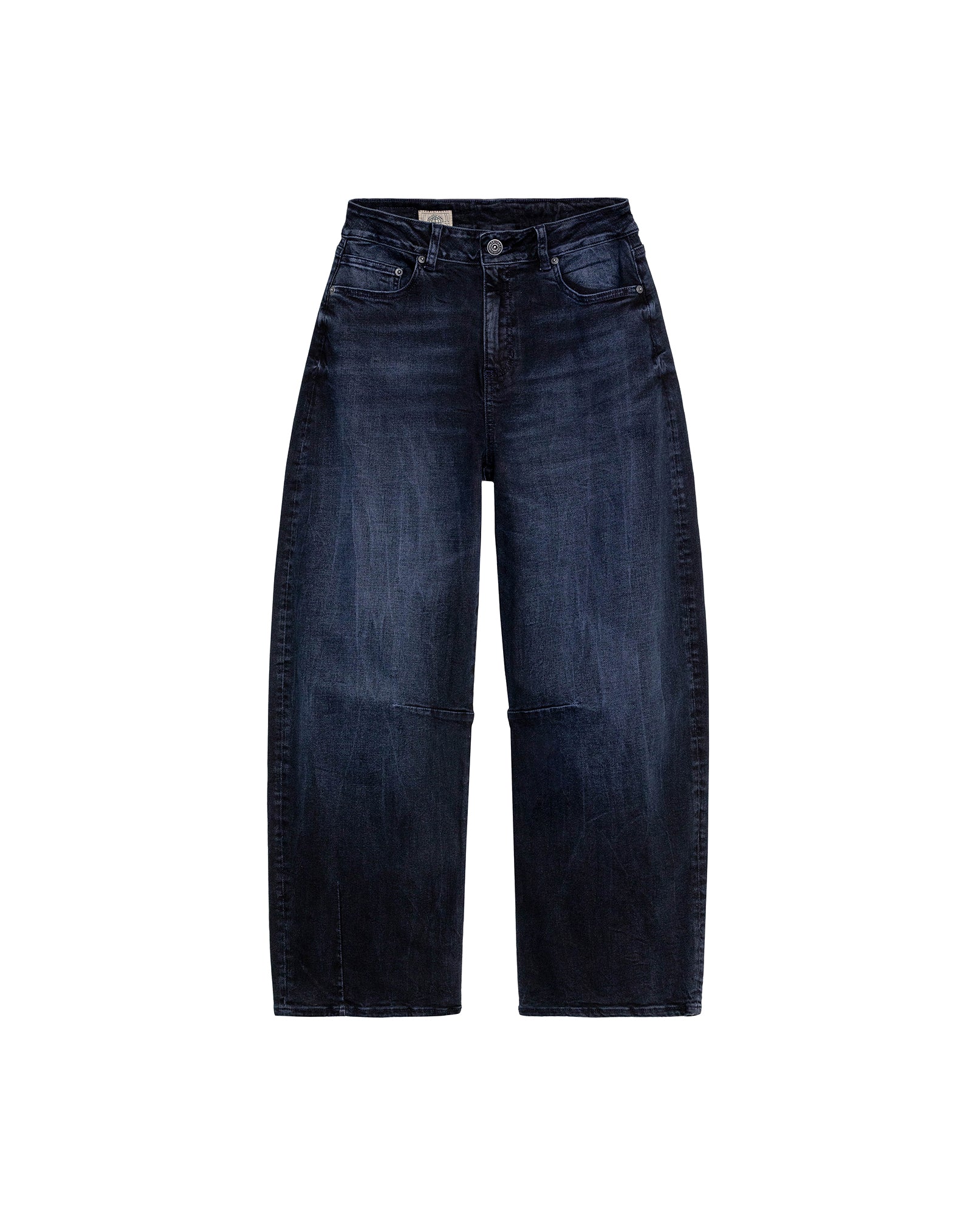 Women's Cosmo High Rise Dark Wash Jeans in Recycled Cotton Blend, Maritime 439G011 - 2