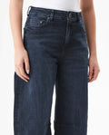 Women's Cosmo High Rise Dark Wash Jeans in Recycled Cotton Blend, Maritime 439G011 - 4