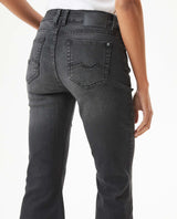 Women's Jeans, High Rise - Black Wash 439G012 - 6