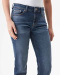 Women's Cosmo High Rise Medium Wash Jeans in Recycled Cotton Blend, Horizon 439G016 - 4