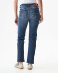 Women's Cosmo High Rise Medium Wash Jeans in Recycled Cotton Blend, Horizon 439G016 - 5