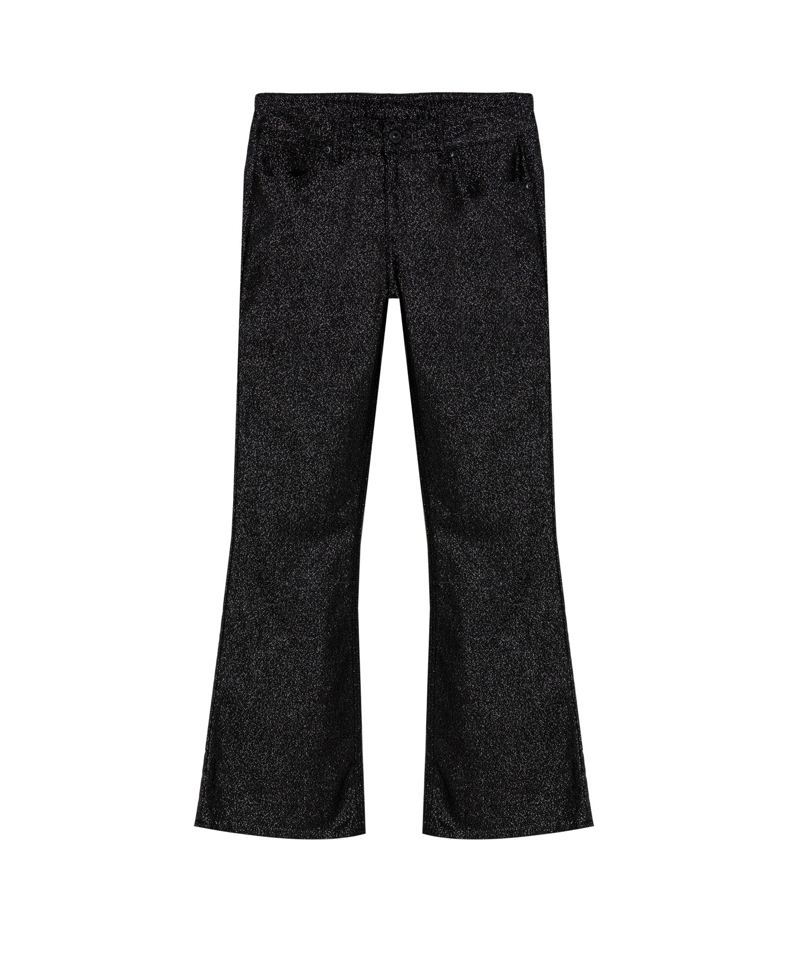 Women's Cosmo High Rise Black Wash Jeans in Cotton-Polyester Blend, Dockside 439G017 - 2