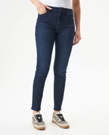 Women's Cosmo High Rise Dark Wash Jeans in Tencel-Coolmax Blend, Berth 439G018 - 1