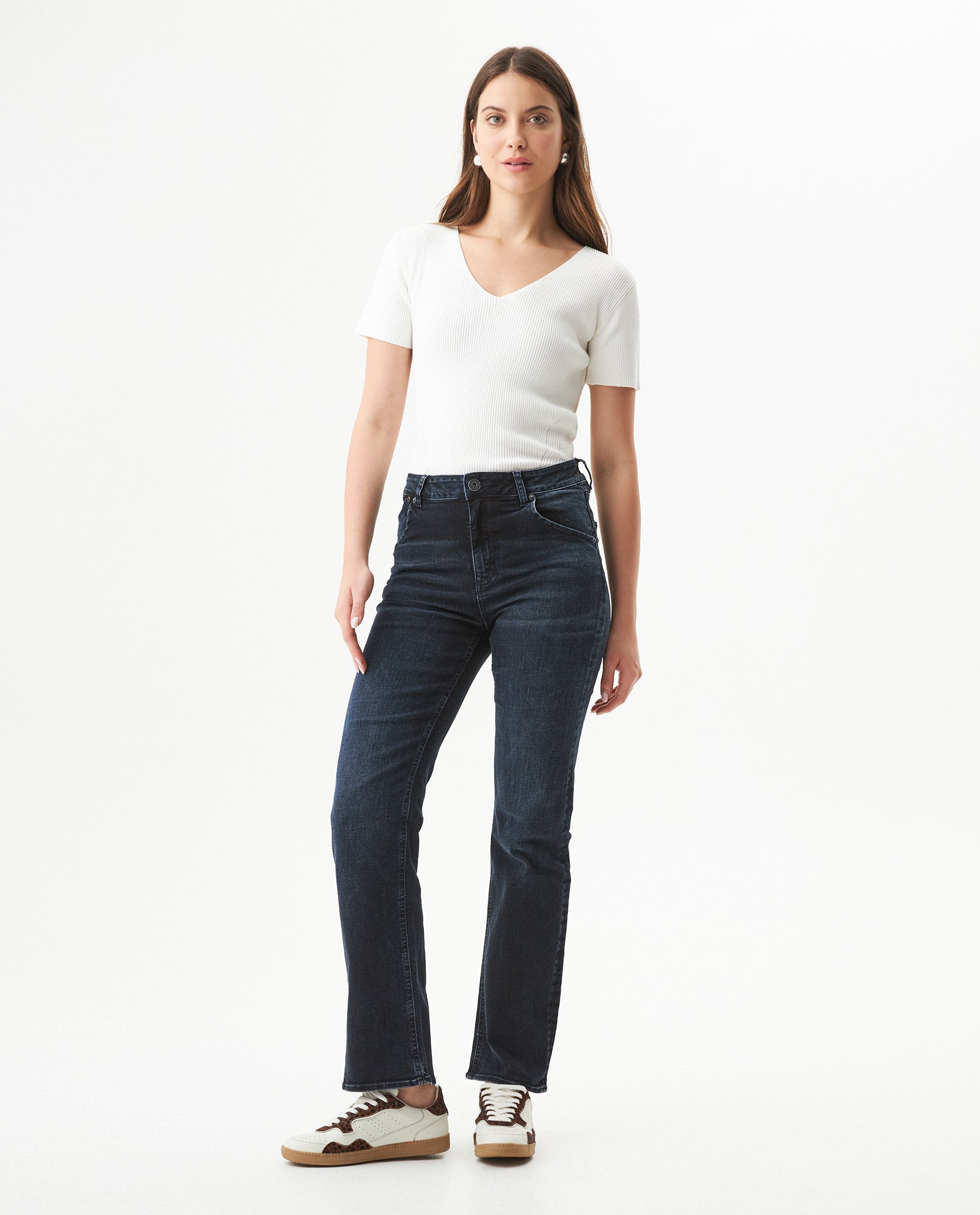 Women's Jeans, Cosmo High Rise - Blue 439G020 - 1