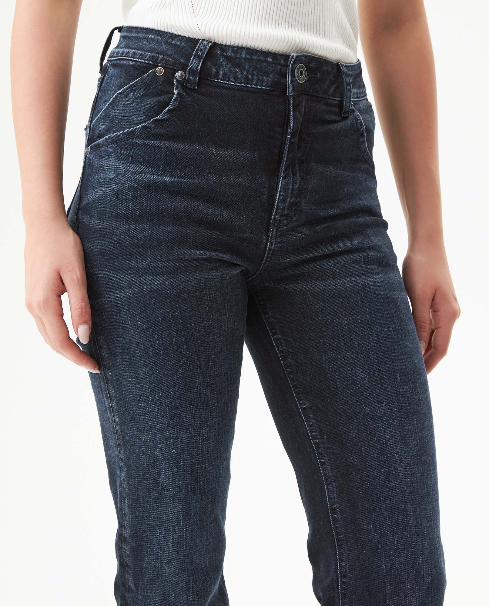 Women's Jeans, Cosmo High Rise - Blue 439G020 - 4