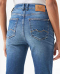 Women's Cosmo High Rise Medium Wash Jeans in Recycled Cotton Blend, Expedition 439G021 - 6