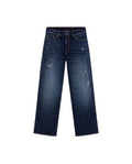 Women's Jeans, High Rise Cosmo - Blue 439G022 - 3