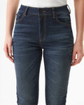 Women's Cosmo High Rise Ultra Dark Wash Jeans in Cotton-Recycled Polyester Blend, Voyage 439G023 - 4