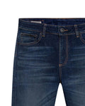 Women's Cosmo High Rise Ultra Dark Wash Jeans in Cotton-Recycled Polyester Blend, Voyage 439G023 - 7