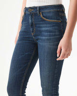 Women's Jeans, Cosmo High Rise - Blue 439G024 - 4