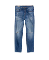 Women's Jeans, Boy Fit, Medium Rise - Blue 439G027 - 3