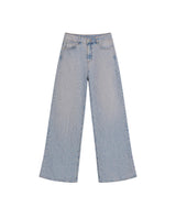 Women's Jeans, Special Fit Wide Leg - Blue 439G030 - 2