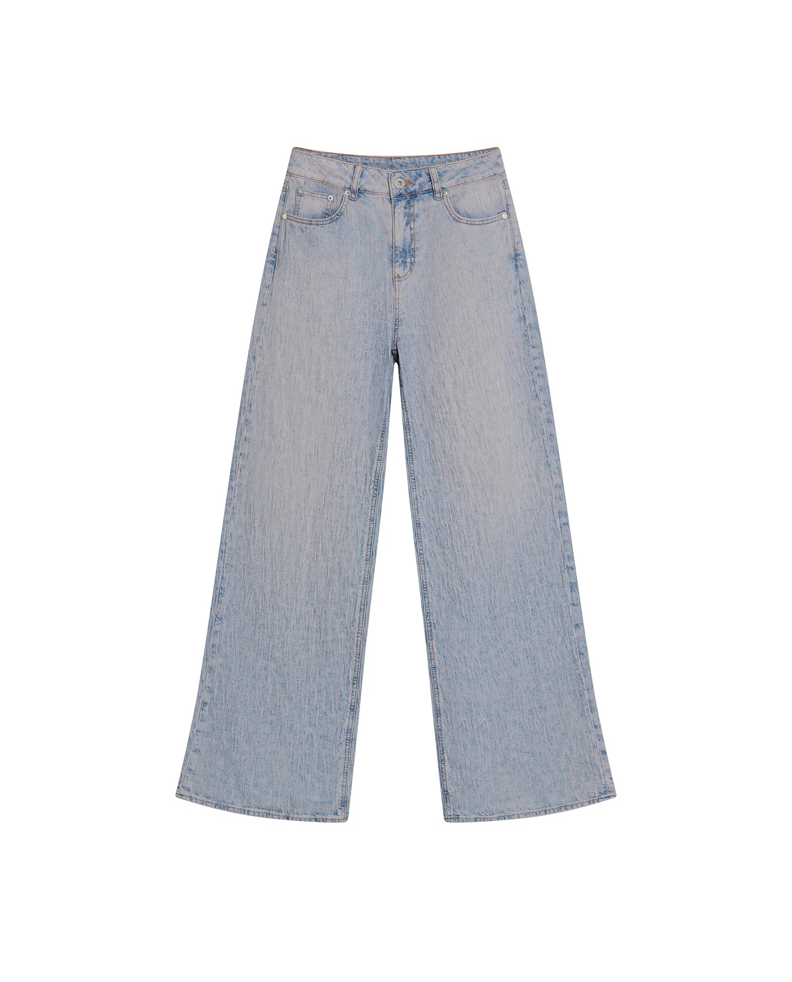 Women's Jeans, Special Fit Wide Leg - Blue 439G030 - 2