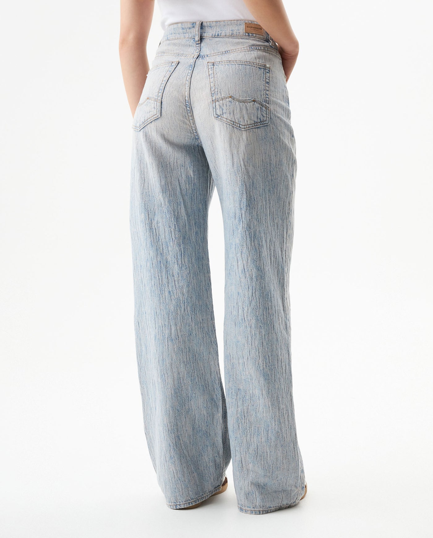 Women's Jeans, Special Fit Wide Leg - Blue 439G030 - 5