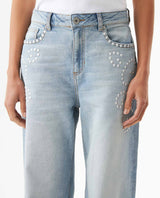 Jean Special Fit Wide Leg for Women - Blue 439G034 - 4