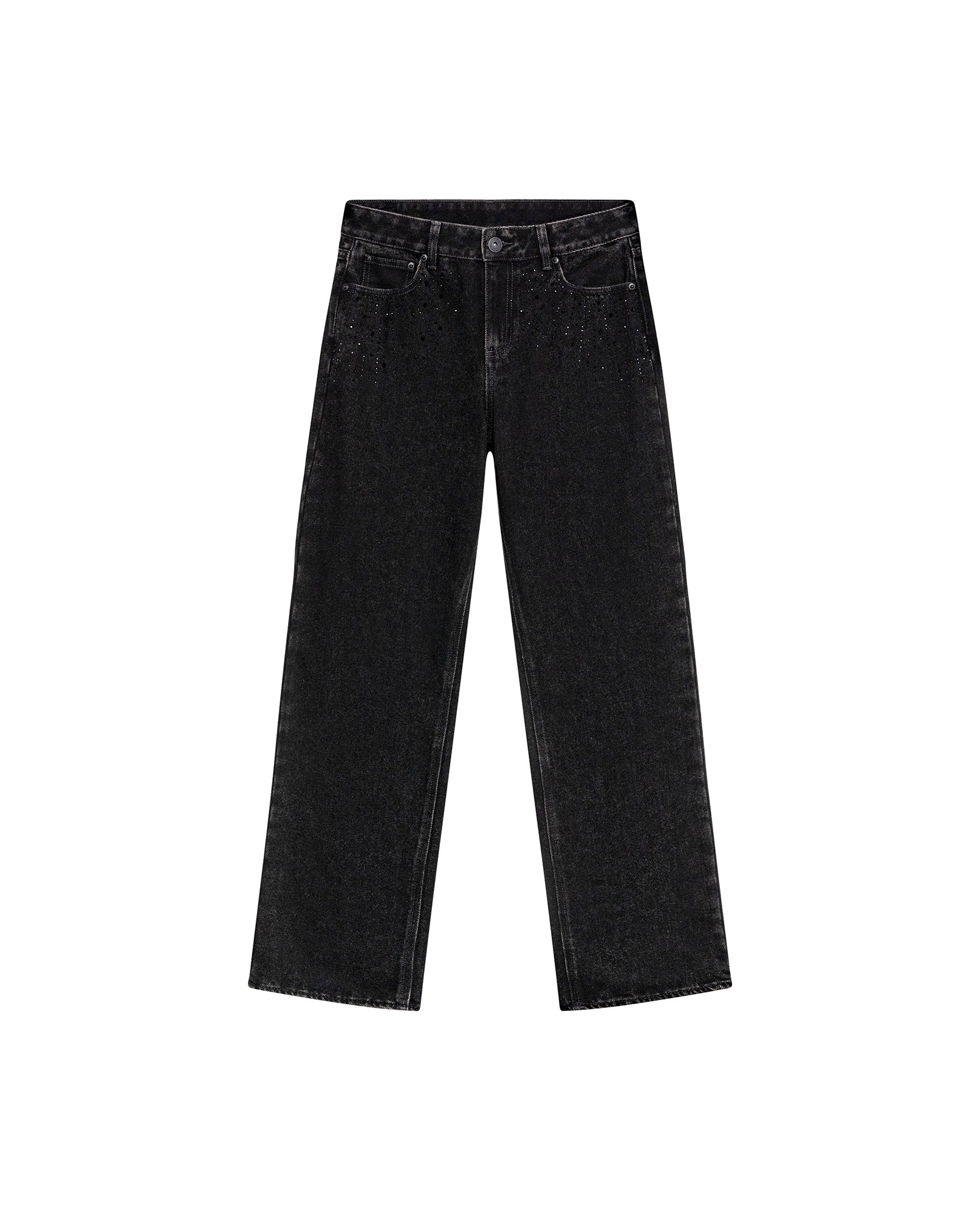 Women's Cosmo High Rise Light Wash Jeans in Cotton-Polyester Blend, Festivity 439G043 - 2