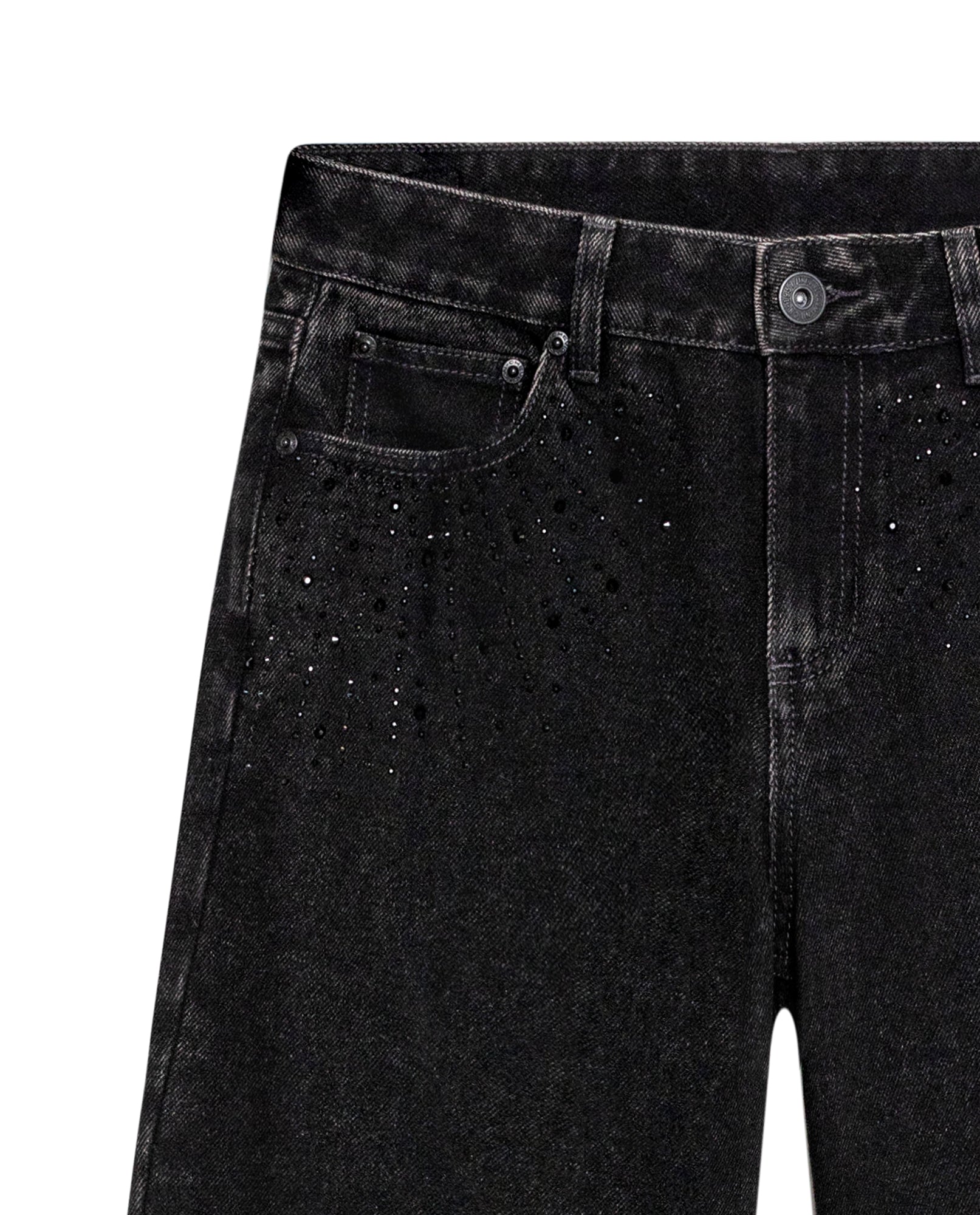 Women's Cosmo High Rise Light Wash Jeans in Cotton-Polyester Blend, Festivity 439G043 - 7