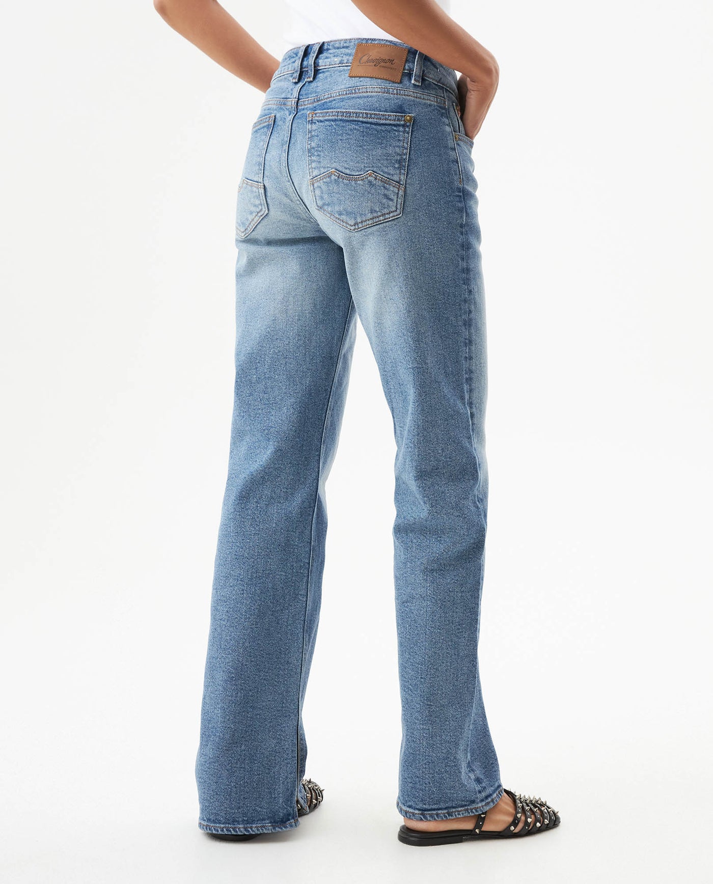 Jean Cosmo High Rise for Women - Blue 439G044 - 5