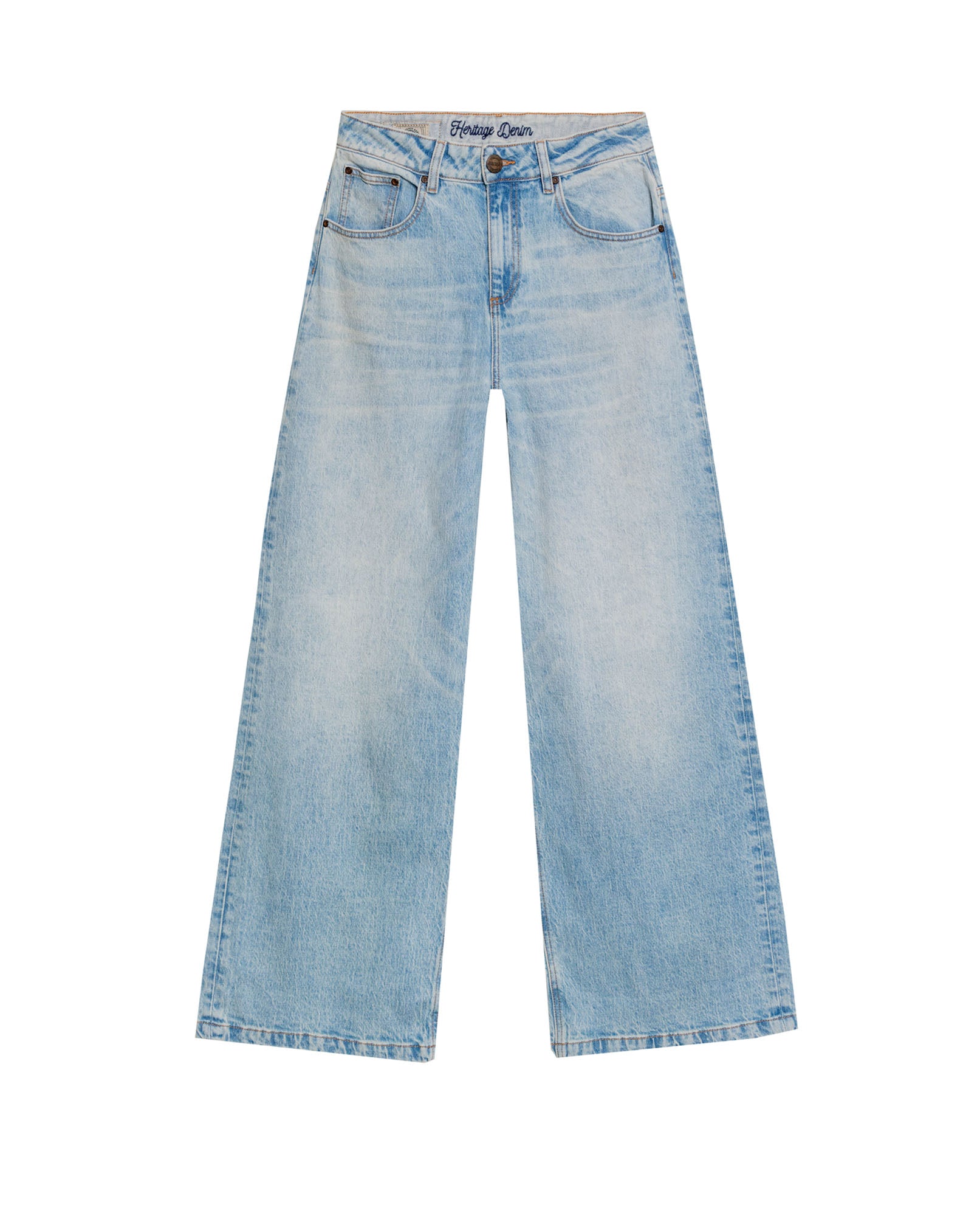 Jean Special Fit Heritage Wide Leg for Women - Blue 439G450 - 3