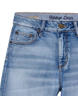 Women's Cosmo High Rise Medium Wash Jeans in Cotton-Polyester Stretch Blend, Moonlight 439G451 - 7