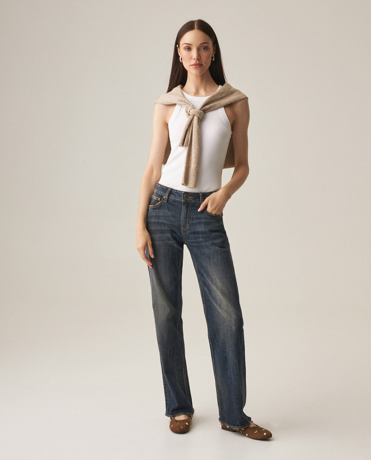 Women´s Straight Fit Jeans - Blue 63_439H005_AZU193924_0
