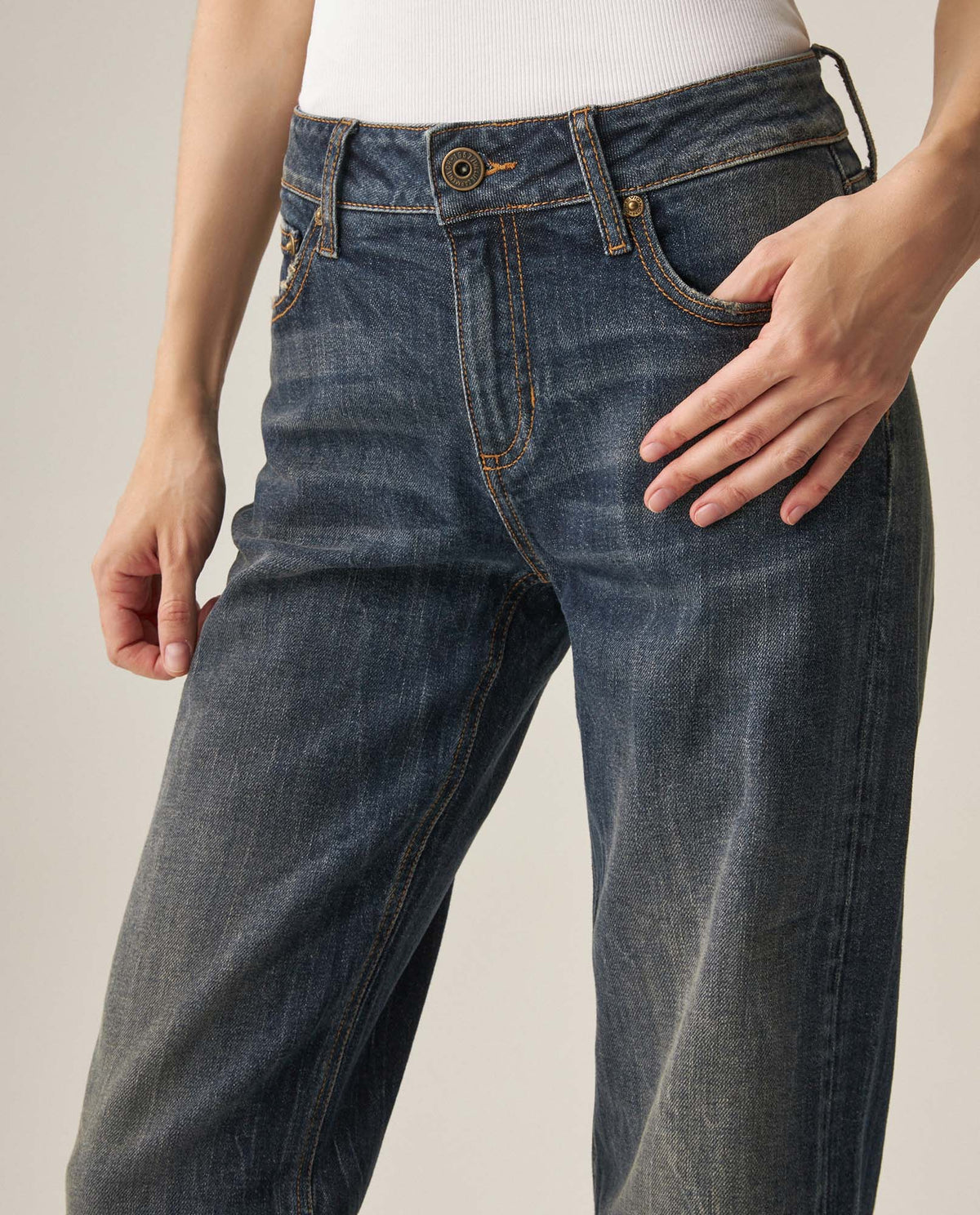 Women´s Straight Fit Jeans - Blue 63_439H005_AZU193924_4