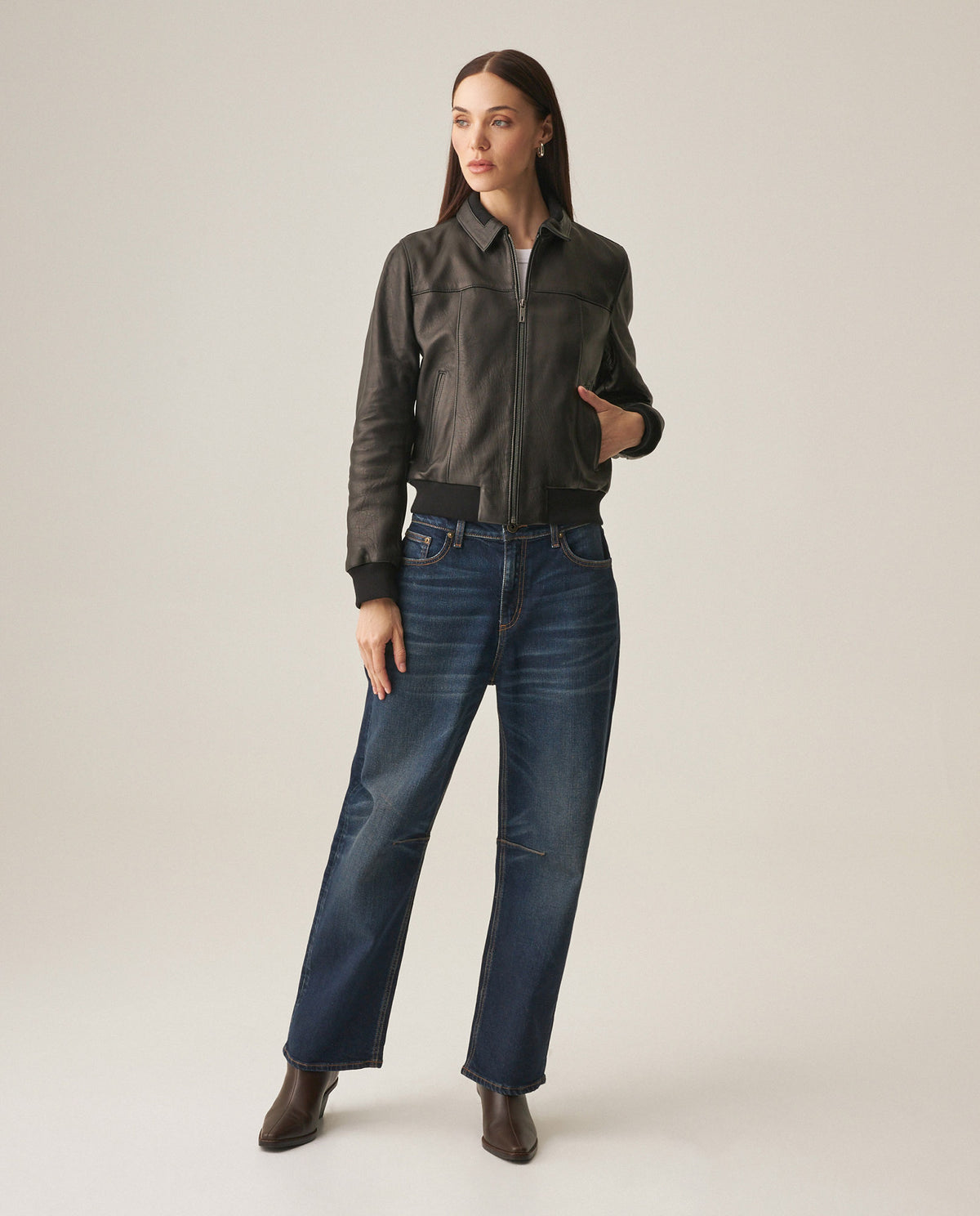 Women´s Barrel Fit Jeans - Blue 63_439H007_AZU194052_0