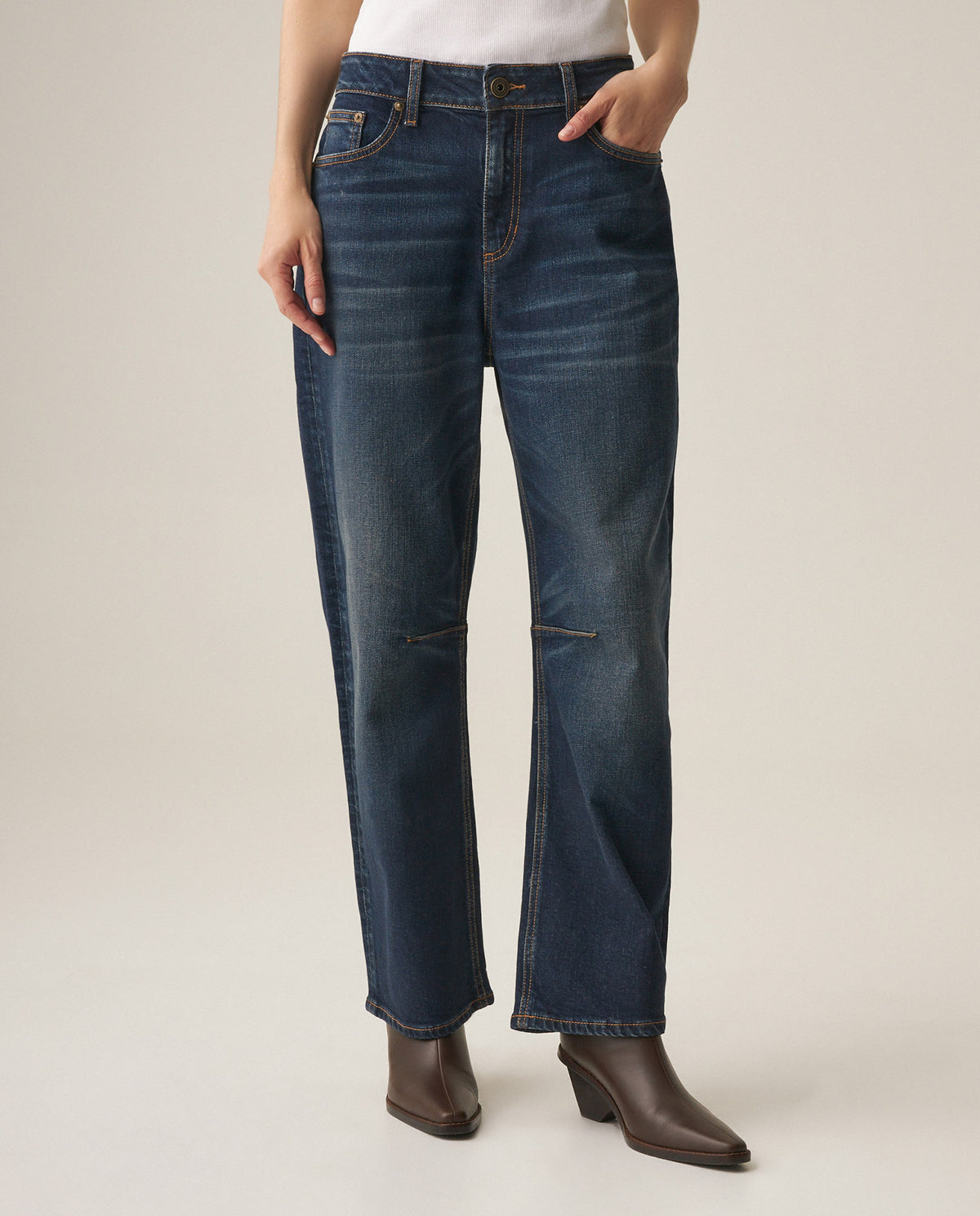 Women´s Barrel Fit Jeans - Blue 63_439H007_AZU194052_3