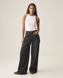 Women´s Wide Leg Jeans - Black 63_439H020_NEG194004_0