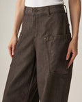 Women´s Wide Leg Jeans - Brown 63_439H036_CAF190812_4