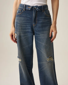 Women´s Heritage Straight Fit Jeans - Blue 63_439H452_AZU184140_3