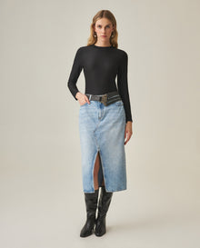 Women´s Long Denim Skirt - Blue 63_442H000_AZU154020_3