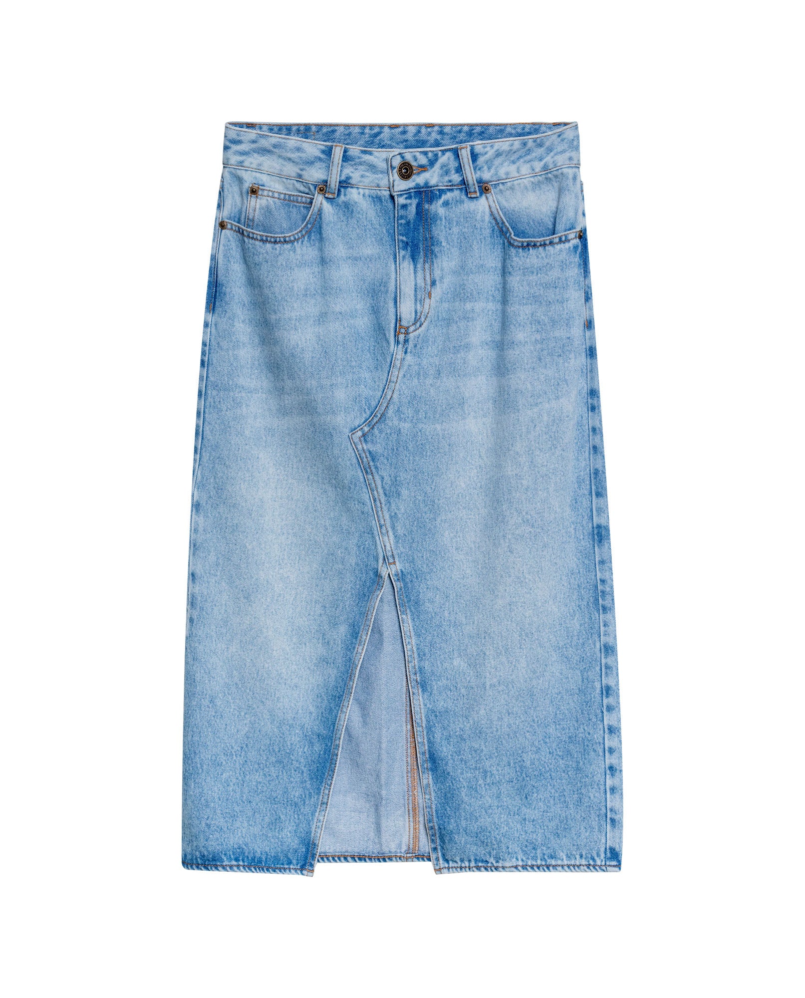 Women´s Long Denim Skirt - Blue 63_442H000_AZU154020_4