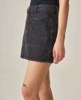 Women´s Short Denim Skirt - Black 63_442H001_NEG194004_5