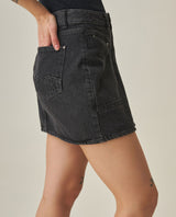 Women´s Short Denim Skirt - Black 63_442H001_NEG194004_7