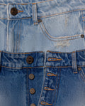 Womens Mini Denim Skirt - Special Collection - Blue 63_442H200_AZU154020_6