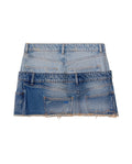 Womens Mini Denim Skirt - Special Collection - Blue 63_442H200_AZU154020_8